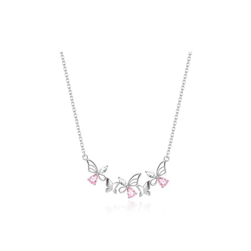 Branded Jewelry S925 Silver Necklaces Women's-0