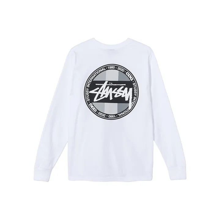 Stussy X Comme Des Garçons Dot Long Sleeve T Shirt-3