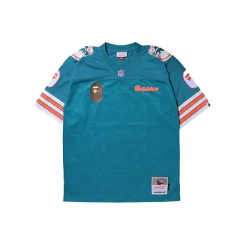 A BATHING APE X Mitchell & Ness Nfl Miami Dolphins Legacy Jersey