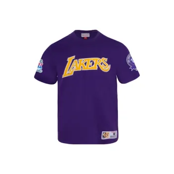 Mitchell & Ness T Shirt Unisex Purple
