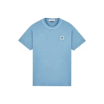 STONE ISLAND T Shirts Men Blue