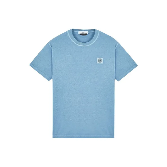 STONE ISLAND T Shirts Men Blue-0