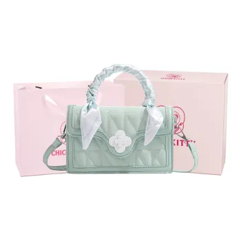 Pivsnu Synthetic Leather Shoulder Bag Crossbody Bag Handbag Women's Green Pink White