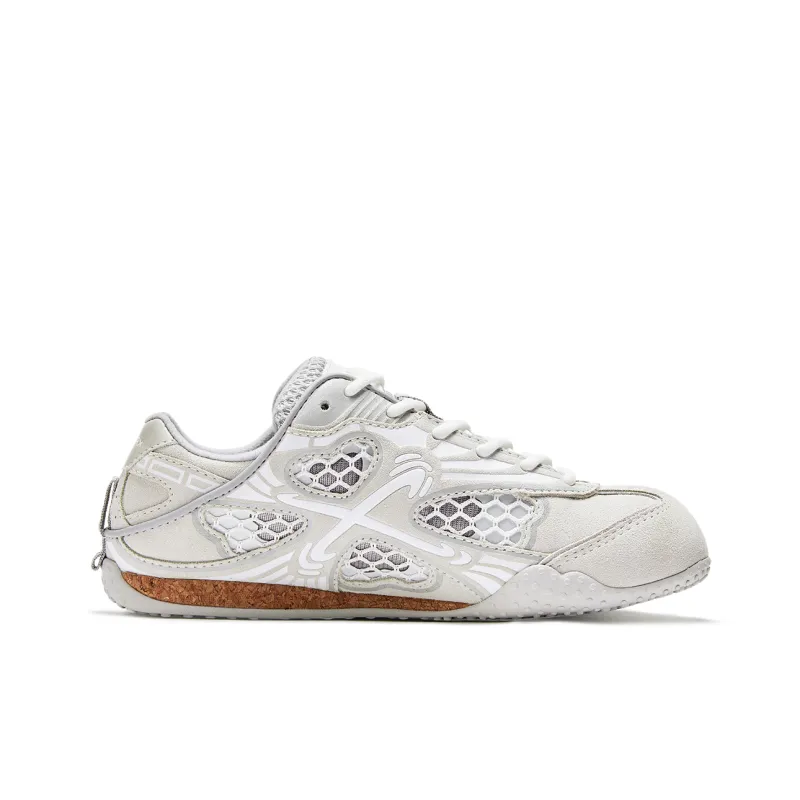ON MAX Abrasion Resistant Lightweight Slip Resistant Low Top Training Shoes Women's White-1