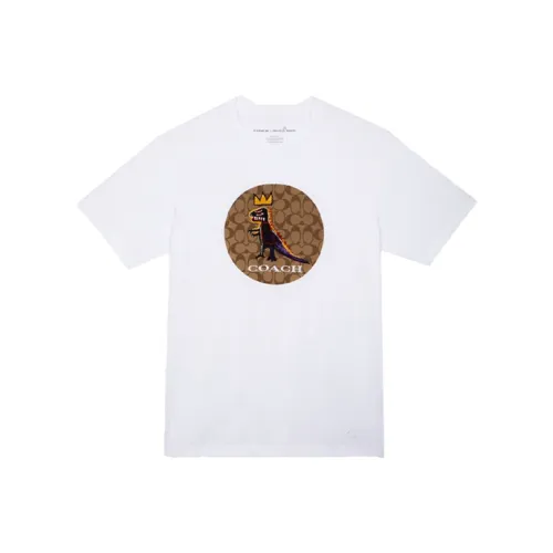 COACH T Shirts Men White