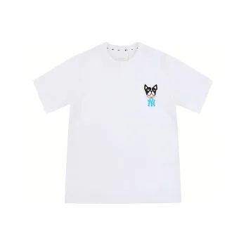 MLB Bark Time T Shirts Unisex White