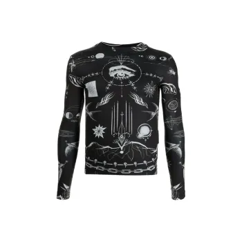 Jean Paul Gaultier X Sacai T-Shirts Unisex Black