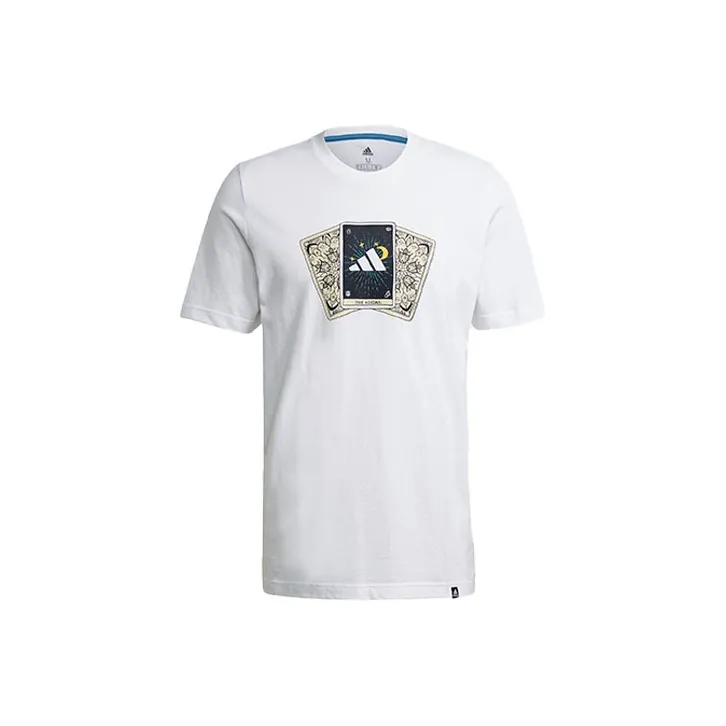 Adidas T Shirts Men White-0