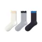 [7A Antibacterial]White+Light Gray+Dark Gray
