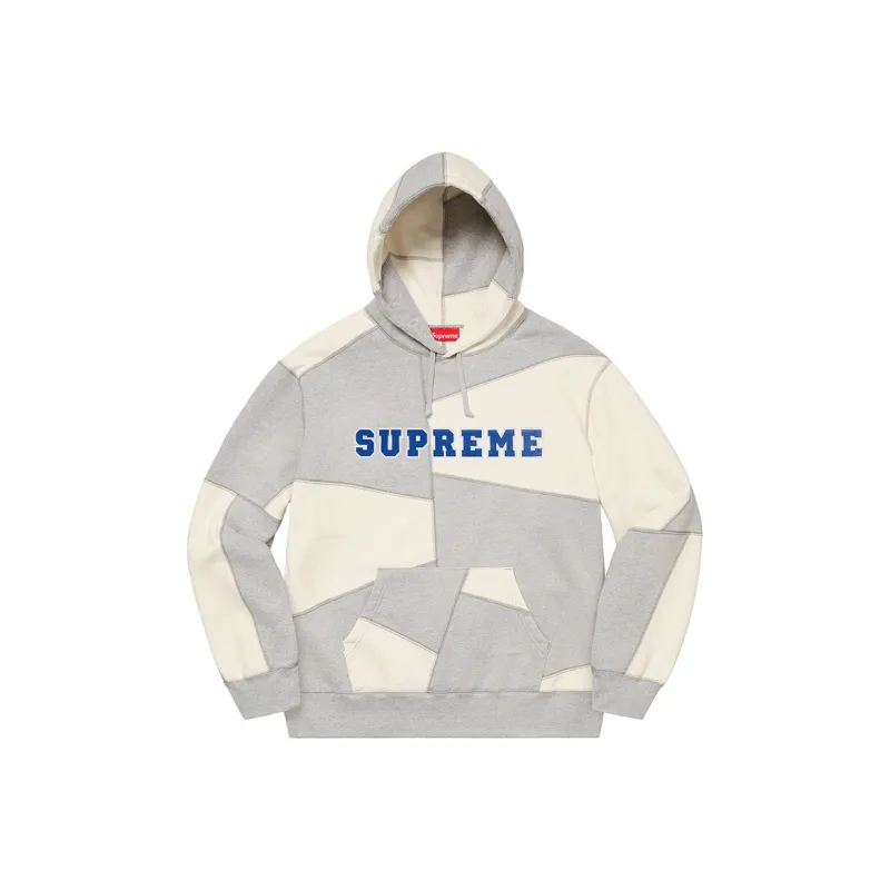 Supreme Patchwork Hooded Sweatshirt-1