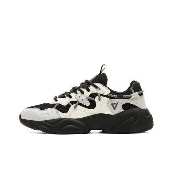 PEAK Fun To Play Low Top Casual Shoes Men's Beige Black Silver Gray