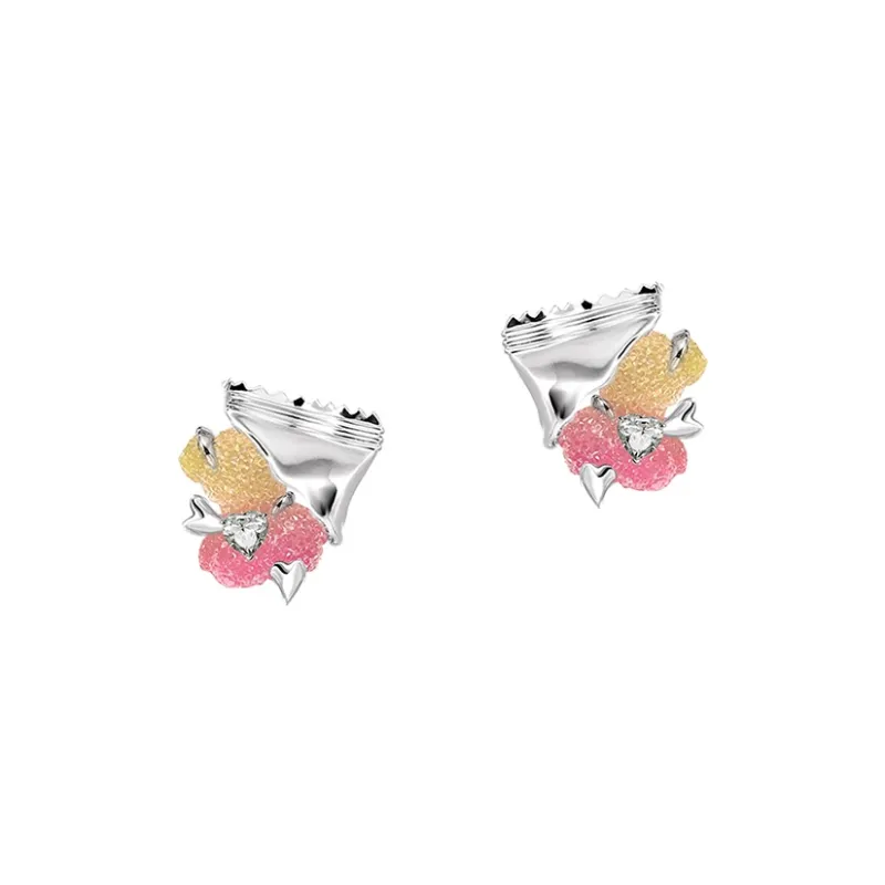 Masw Color Dopamine Stud Earrings Women's-2