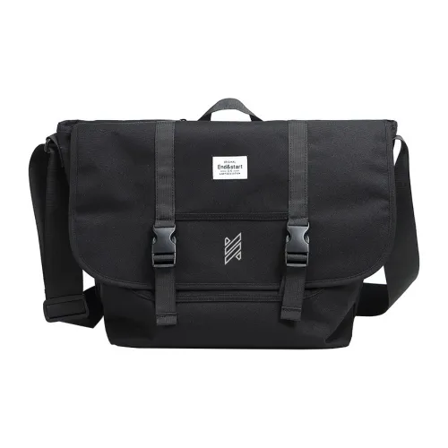 NOMK Oxford Crossbody Bag Regular Men's Black