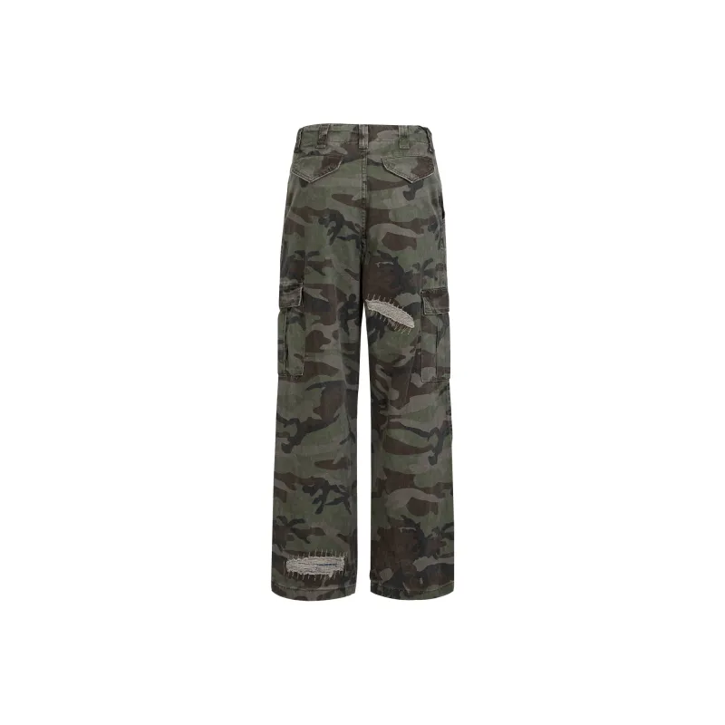 Gangurru Cargo Pants Unisex Green-1