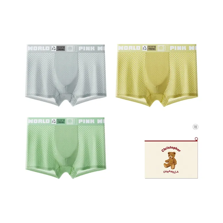Caramella Underpants Men's Shopping Bag 3 Pack-11