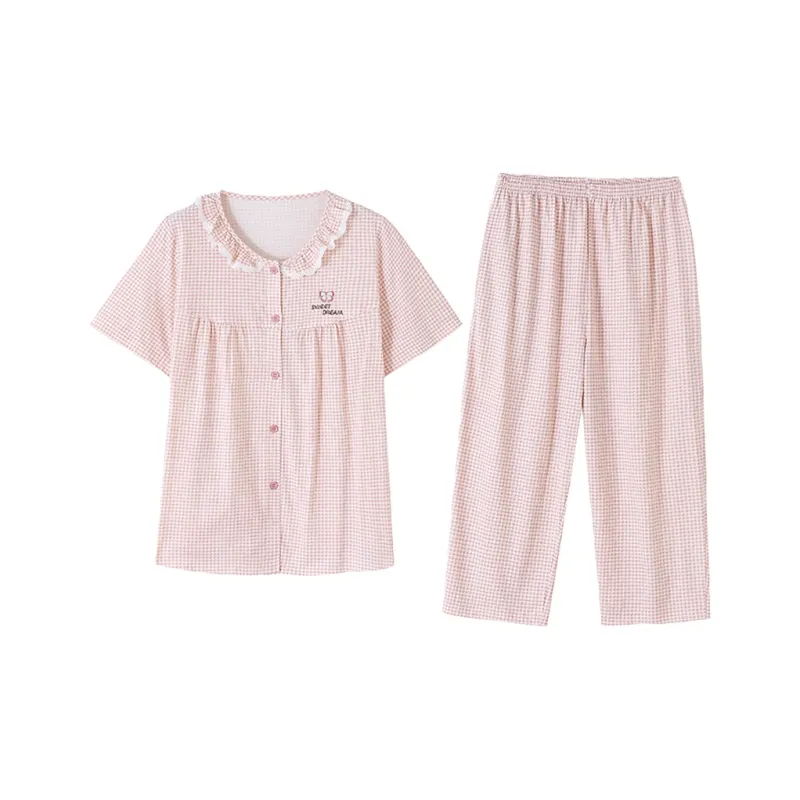 MADALLO Pajama Set Women's Pink-0