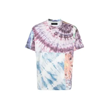 AMIRI Tie Dye Patchwork Tee