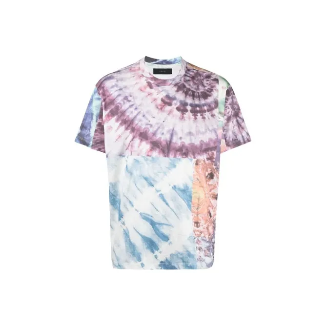 AMIRI Tie Dye Patchwork Tee-0