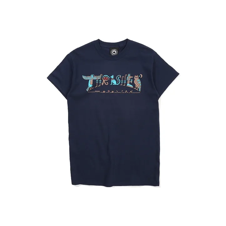 Thrasher T Shirt Unisex Blue US Version-0