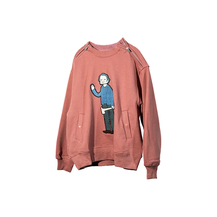 Umamiism Sweatshirts Unisex Dark Pink-0