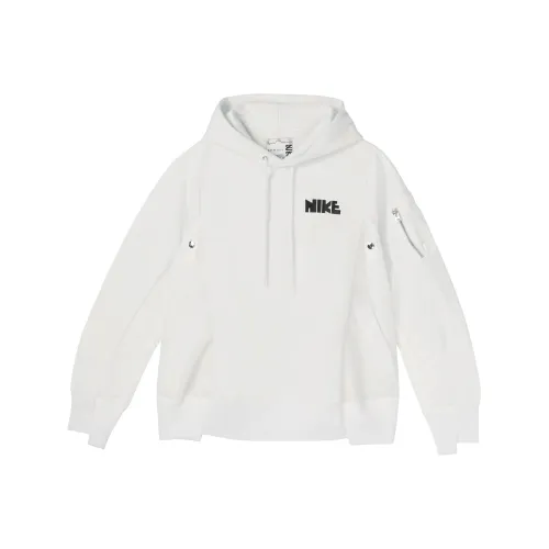 Nike X Sacai Hoodie 'White'