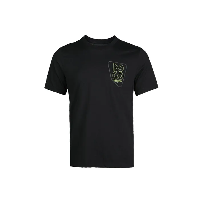 Jordan AS M J 23ENG SS WM CREW T Shirts Men Black-0