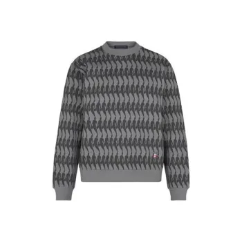 LOUIS VUITTON x NBA New Quarterly Products Of LV Sweatshirt Men's Gray