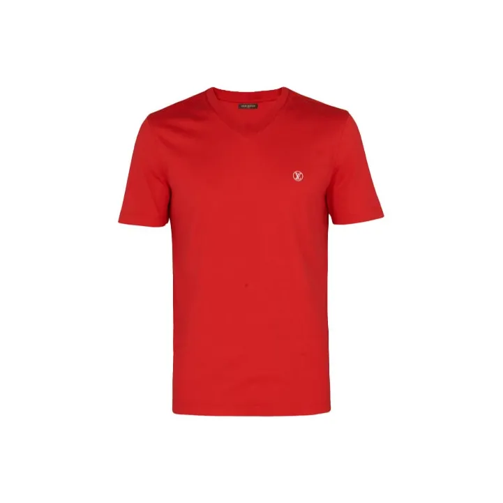 LOUIS VUITTON T Shirt Men's Rouge Red-0