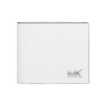 MICHAEL KORS COOPER Leather Wallet Men's Bright White