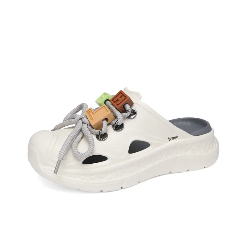 Budding Bear EVA Abrasion Resistant Closed Toe Slippers Men's-0
