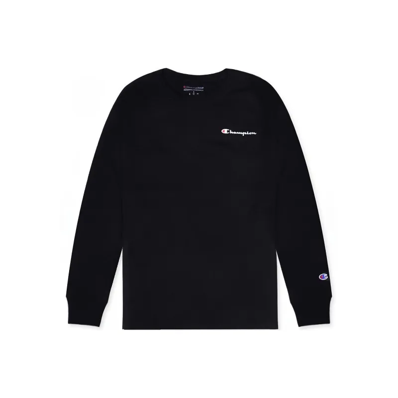 Champion FW21 T Shirt US Version Unisex Black-0