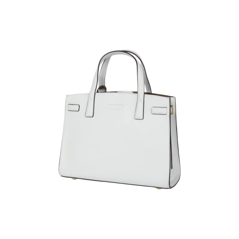 TORY BURCH Walker Leather Briefcase, Shoulder Bag, Crossbody Bag, Handbag Trumpets Women's White-2