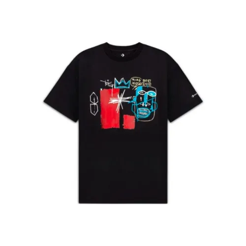 Converse x Basquiat BASPUIAT T Shirt Men's Black