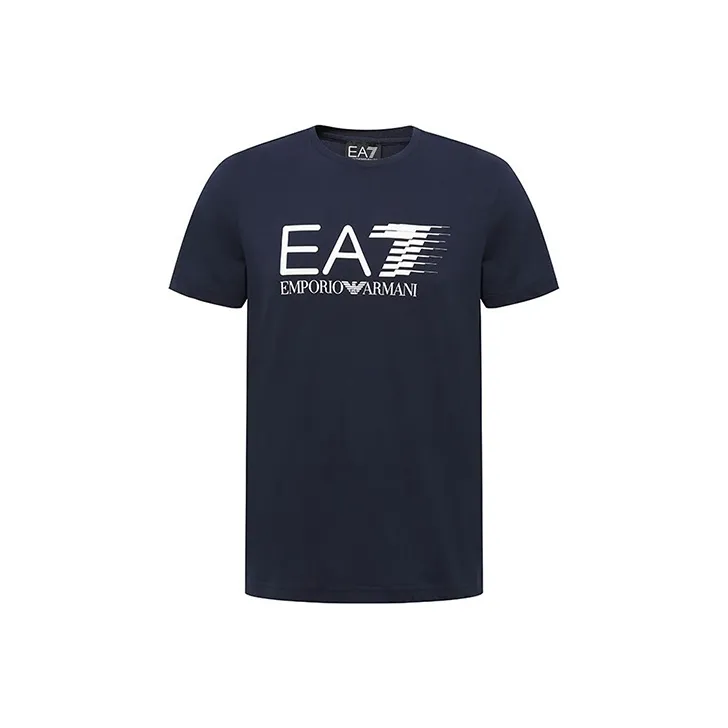 EMPORIO ARMANI EA7 T Shirt Men's Navy Blue-0