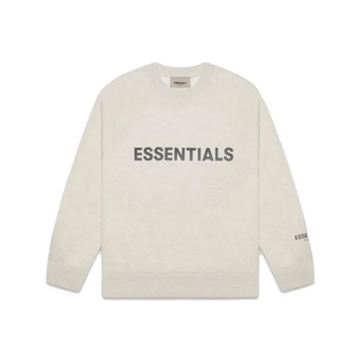 Fear Of God Essentials Crewneck Applique Logo-0