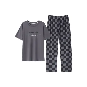 GOSO Pajama Set Men's Steel Blue