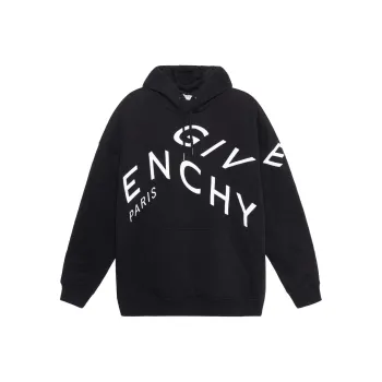 Givenchy Refracted Embroidered Logo Hoodie