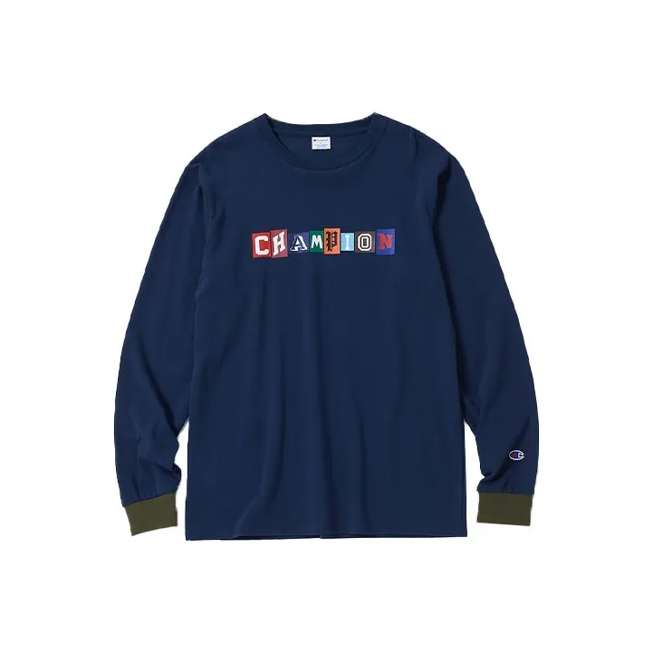 Champion FW21 Straight Long-Sleeved T-Shirt Japan Version Men's-2