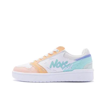 QIAODAN Q-LITESPEED Technology Wear-resistant And Lightweight Low-Top Skateboard Shoes Women's Micro Light Orange