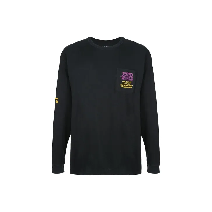 Travis Scott T-Shirts Men Black-0