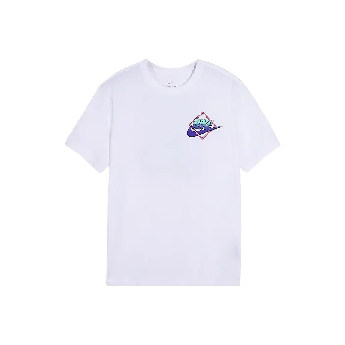 Nike T Shirts Men White-0