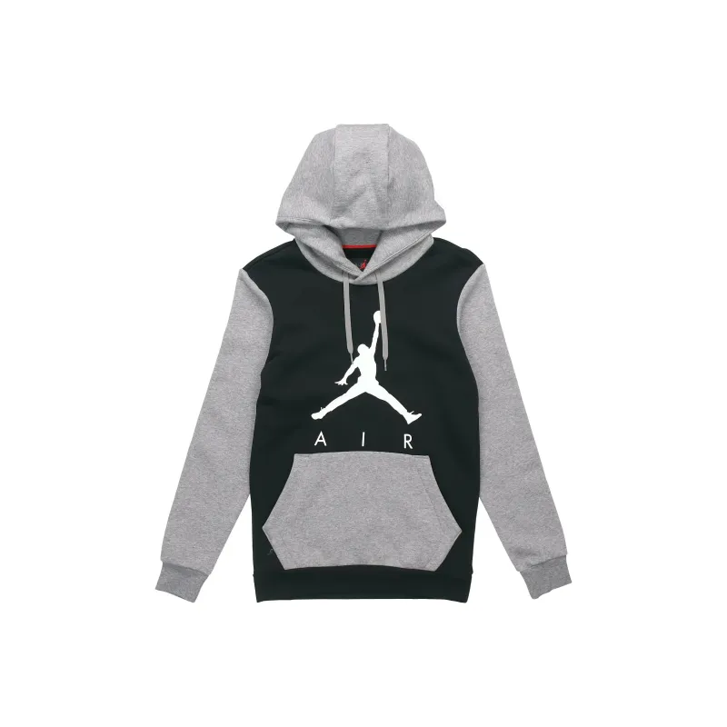 Jordan Jumpman Air GFX Sweatshirts Men Gray Black-0