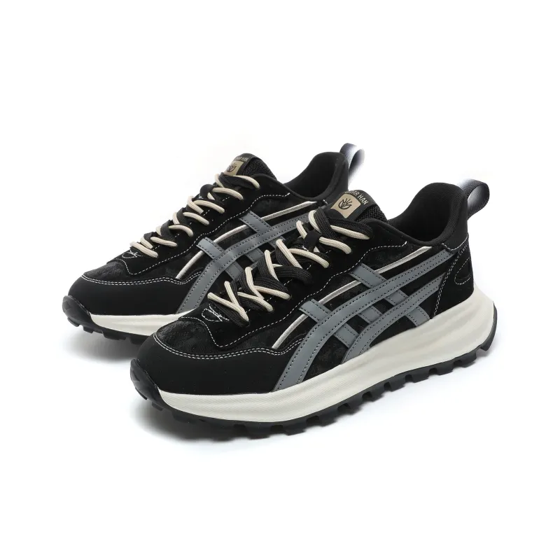 CEDAR HAN Cushioning Anti Slip Wear Resistant And Lightweight Height Increasing Coverage Low Top Training Shoes Unisex-3