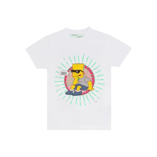 OFF WHITE Bart Glasses T Shirt