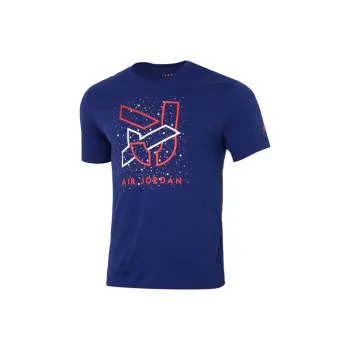 JORDAN AS MJ BRAND T Shirts Men Blue