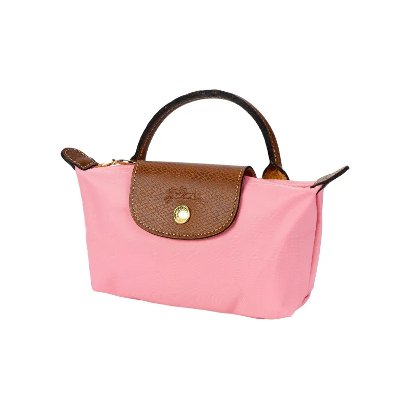 LONGCHAMP Le Pliage Recycled Canvas Canvas Bag Handbags Women's Cotton Candy-1