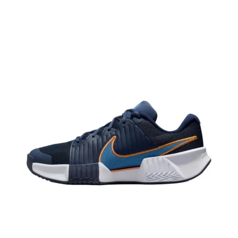 Nike GP Challenge Pro Anti Slip Wear Resistant Low Top Tennis Shoes Men's Dark Blue-0