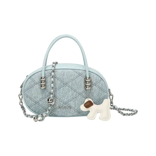 DAPHNE PU Handbag Regular Women's Blue