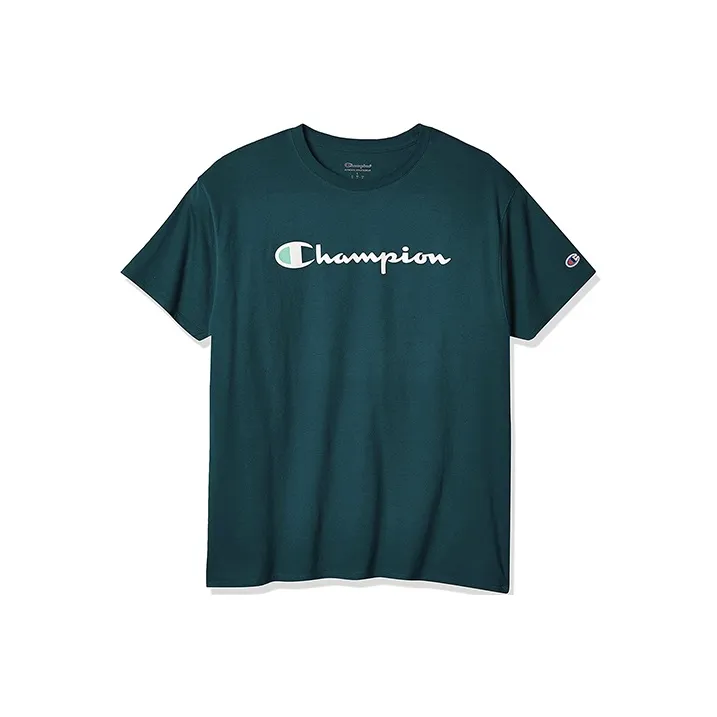 Champion Straight T Shirt US Version Unisex-2
