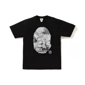 A BATHING APE X Dragon Ball Z Big Ape Head Tee